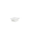 (6 sztuk) CAMBRO | SafeTrak – pojemniki z polipropylenu GN 1/6 – kolor mleczny – wysokość: 65 mm