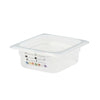 (6 sztuk) CAMBRO | SafeTrak – pojemniki z polipropylenu GN 1/6 – kolor mleczny – wysokość: 65 mm