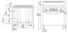 Electric Oven Range - 20.3kW - 4 zones - with Electric Oven Static Oven - 7.5kW