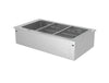Built-in bain-marie - 1m - 3x GN 1/1