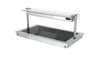Drop-in Hot Plate Stainless Steel - 1000mm - 3x GN 1/1 - 1.35 kW - with Toughened Glass Sneeze Screen