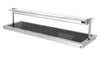 Płyta grzewcza do zabudowy – 2100 mm – 6x GN 1/1 – 2,7 kW – ze szklaną osłoną przeciwkaszlową