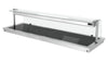 Płyta grzewcza do zabudowy – 2100 mm – 6x GN 1/1 – 2,7 kW – ze szklaną osłoną przeciwkaszlową