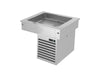 Wanna chłodnicza do zabudowy – 800 mm – 2x GN 1/1 – 190 W – od +2 do +8 °C