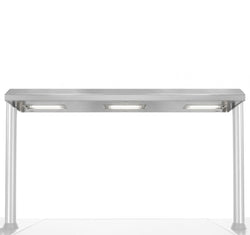 Oświetlenie halogenowe do szklanej osłony kaszowej - zestaw - GN 1/1 - 2110x100mm - Wysokość: 50mm - kompatybilny z BA216, WA216