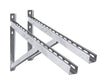 Stainless Steel Wall Bracket - with Crossbar - Length 350mm
