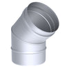 Elbow - 45° Fixed - in Stainless Steel - Ø 350 mm