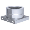 Base Plate with Bottom Condensate Drain & 1/2" Male Nipple - Ø450mm