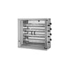Grill do kurczaków – gazowy – na maks. 24 kurczaki – 21 kW – z 4 rożnami