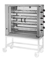 Grill do kurczaków – gazowy – na maks. 24 kurczaki – 21 kW – z 4 rożnami