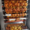 Grill do kurczaków – gazowy – na maks. 18 kurczaków – 16 kW – z 3 rożnami