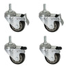 Caster Set for Dough Mixers TMP & TMBO