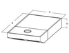 Hood – fits pizza ovens PEZ630, PEZ630#2 and PDZ630