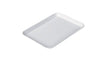 Taca prezentacyjna – prostokątna – tworzywo sztuczne – 240 x 180 x 15 mm – biała