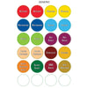 (24 pcs) Labels/Stickers for Squeeze & Dispenser Bottles