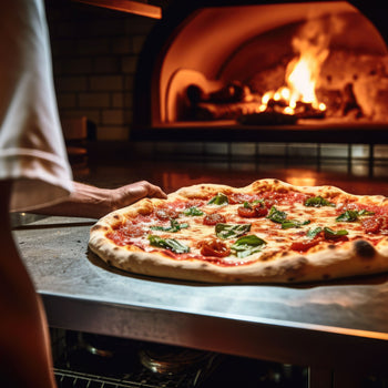 Łopatka do pizzy aluminiowa - 240 x 170 mm - Prime Gastro