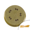 Brass Pasta Die (Bronze Finish) - Caserecce - 9x5mm - Ø 57mm - compatible with NMF8N, NMF13N