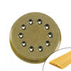 Brass Pasta Die (Bronze Finish) - Spaghetti alla Chitarra - 2x2mm - Ø 57mm - compatible with NMF8N, NMF13N