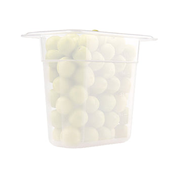 Pojemnik polipropylenowy GN 1/9 - mleczny - głębokość 100mm