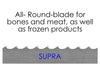 (5 szt.) Taśma tnąca do piły taśmowej Supra – 2400 mm – uzębienie: 6 mm
