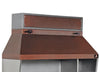 Grill – charcoal – wall-mounted – 2.15 m
