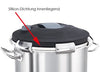 Uszczelka – silikon – Ø 320 mm – pasuje do szybkowarów SKTK15#DSKTK32, SKTK18#DSKTK32 i SKTK23#DSKTK32