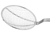Łyżka cedzakowa – stal nierdzewna – Ø 140 mm – długość uchwytu: 340 mm