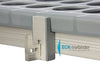 (2 pcs) Corner Connector Clamp E (Anodised) - for SILAS Shelving Systems