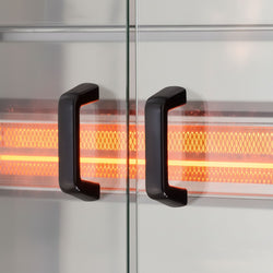 Grill gazowy do kurczaka - 9,4 kW - z 2 szpikulcami do 10 kurczaków