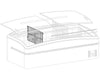 Divider for Chilled & Frozen Display Islands