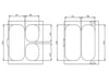 Zgrzewarka do tacek – powierzchnia zgrzewania: 270 x 250 mm – 1 kW