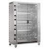 Commercial Gas Chicken Rotisserie Oven - 74.4kW - with 16 Skewers for up to 96 chickens