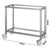 Base – open – for chicken rotisseries of the GHKM and EHKM series