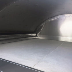 Gazowy piec do pizzy - Antracyt - 9x 25cm - Manualny