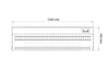 Hood for Pizza Oven - 1340mm - fits PDP66B & PDP66BTC-NB