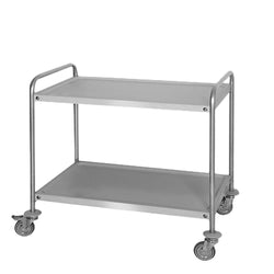 Wózek do serwowania - 1200x600mm - z 2 półkami do przechowywania