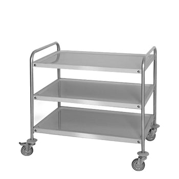 Wózek do serwowania - 1000x500mm - z 3 półkami do przechowywania - Prime Gastro