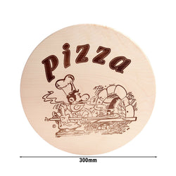 Talerz do pizzy wykonany z drewna klonowego - Ø 300 mm