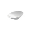 (24 szt.) Miseczka deserowa/sałatkowa owalna - PERA - Porcelana - Ø 60mm - Biały