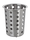 Cutlery Cylinder - Ø 115mm - Height: 135mm - Stainless steel - perforated