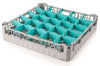 Glass Rack - 500x500mm - 25 compartments