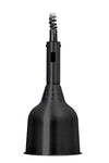 Lampa grzewcza na podczerwień – Ø 180 mm – 250 W – czarna