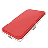 Chopping Board with Juice Groove - 600x400mm - Thickness: 20mm - HACCP-Compliant - Polyethylene - Red