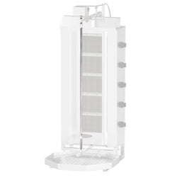 Szpikulec do grillowania gyrosa/kebabu z 5 palnikami i silnikiem na górze