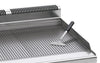 Płyta grillowa – elektryczna – ryflowana – 9,6 kW