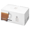 (24 pcs) Tumbler - AQUA - 210 ml - Clear
