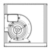 Airbox Commercial Extractor Fan - 1600m³/h - 230V