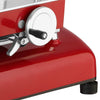 Flywheel Meat Slicer - Blade 250mm - Red - with Pedestal Stand