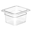 (6 pcs) CAMBRO | Container GN 1/6 CAMVIEW® – copolymer – height: 100 mm – without BPA – transparent, image 1 of 8