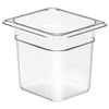 (6 szt.) CAMBRO | Pojemnik GN 1/6 CAMVIEW® – kopolimer – wysokość: 150 mm – bez BPA – przezroczysty, zdjęcie 3 z 4